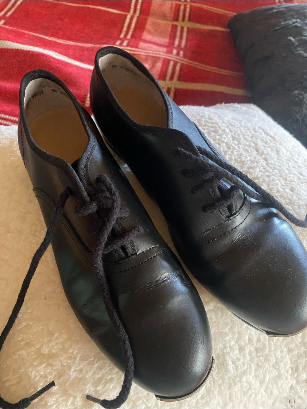 Black Clogging Shoes size 8 1/2.